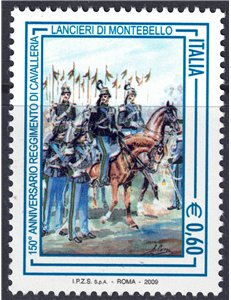 ITALIA 2009 Lancieri di Montebello MNH**