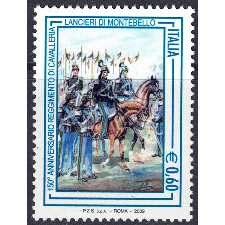 ITALY 2009 Lancers of Montebello MNH**