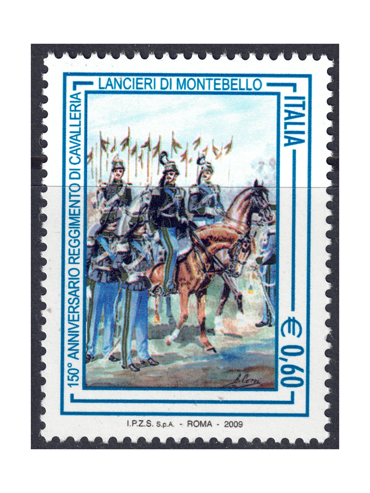 ITALY 2009 Lancers of Montebello MNH**