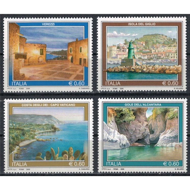 ITALY 2009 Tourism 4v MNH**