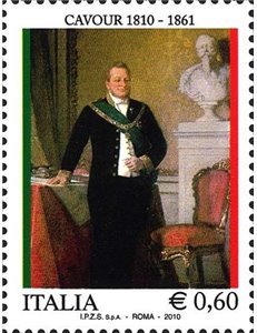 ITALIA 2010 Camillo Benso Conte di Cavour MNH**