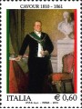 ITALIA 2010 Camillo Benso Conte di Cavour MNH**