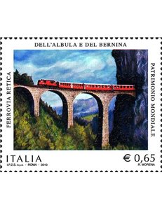 ITALIA 2010 Ferrovia retica MNH**