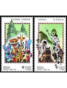 ITALY 2010 Folklore 2v MNH**