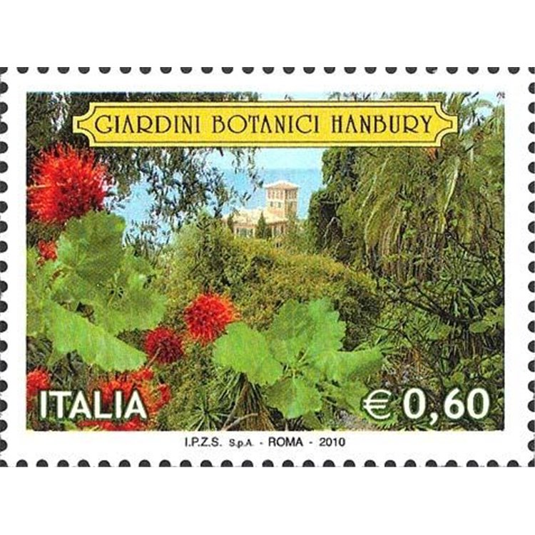 ITALY 2010 Hanbury Botanical Gardens MNH**
