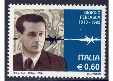 ITALIA 2010 Giorgio Perlasca MNH**