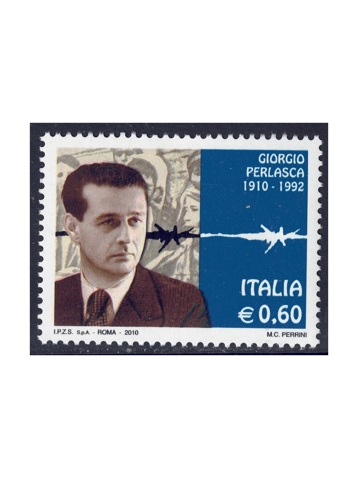 ITALY 2010 Giorgio Perlasca MNH**