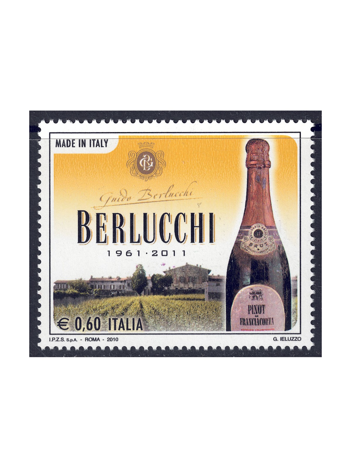 ITALY 2010 Made in Italy, Berlucchi MNH**