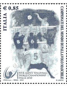 ITALY 2010 Men's Volleyball MNH**
