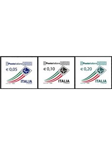 ITALY 2010 Ordinary series 3v MNH**