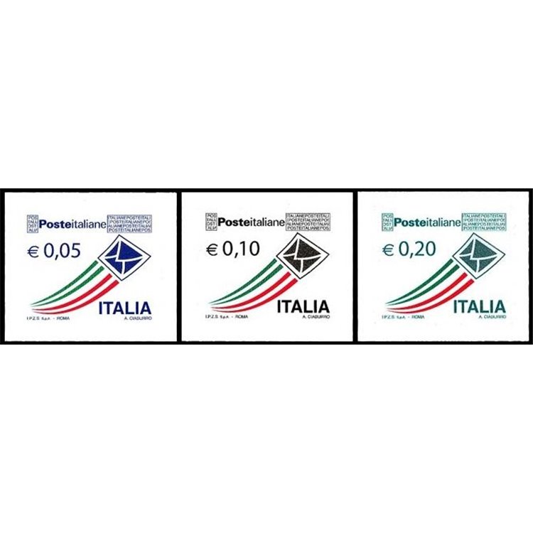 ITALIA 2010 Serie ordinaria 3v MNH**
