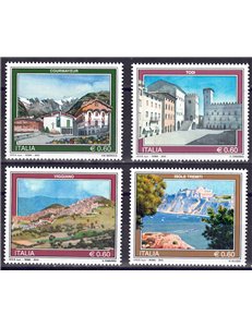 ITALY 2010 Tourism 4v MNH**