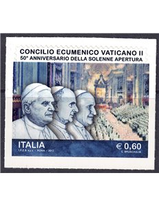 ITALIA 2012 Concilio Ecumenico MNH**