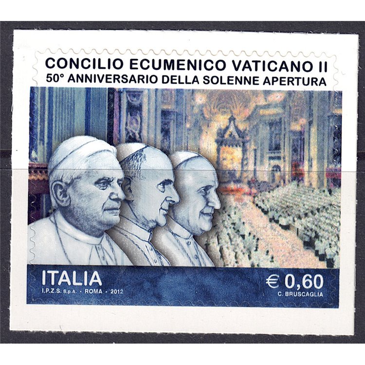 ITALIA 2012 Concilio Ecumenico MNH**