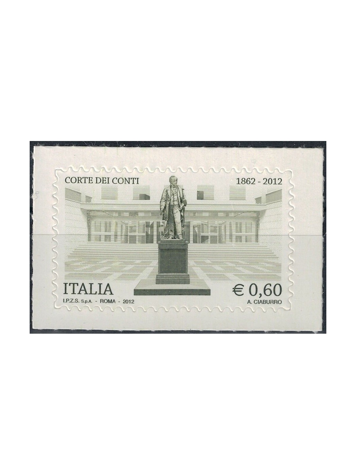 ITALY 2012 Court of Auditors MNH**