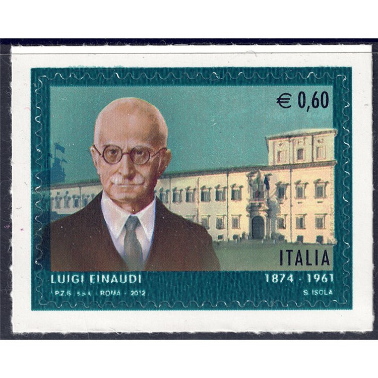 ITALY 2012 Luigi Einaudi MNH**