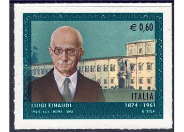 ITALY 2012 Luigi Einaudi MNH**