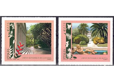 ITALIA 2012 Orti botanici 2v MNH**