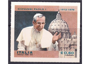 ITALY 2012 Pope John Paul I MNH**