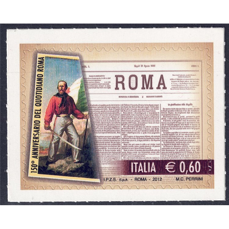 ITALIA 2012 Quotidiano Roma MNH**
