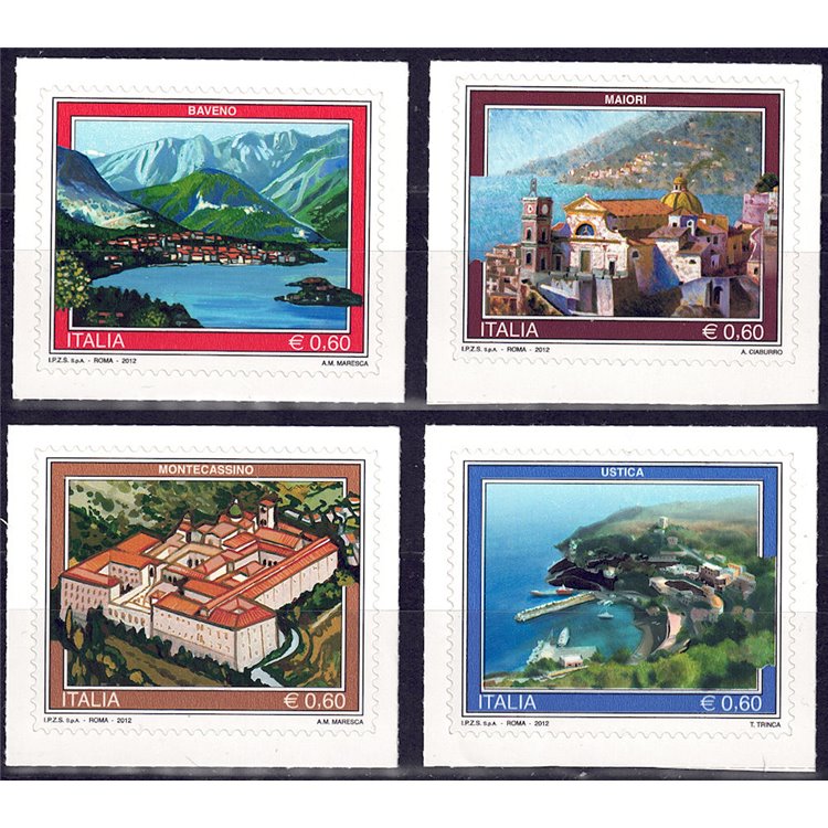 ITALIA 2012 Turismo 4v MNH**