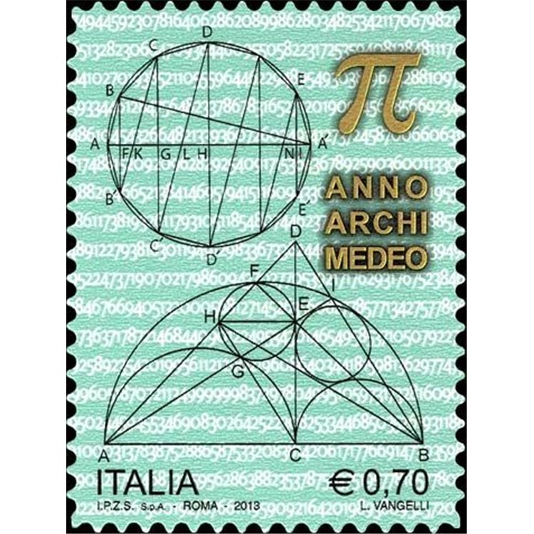 ITALIA 2013 Anno archimedeo MNH**