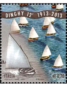 ITALIA 2013 Barca a vela Dinghy MNH**
