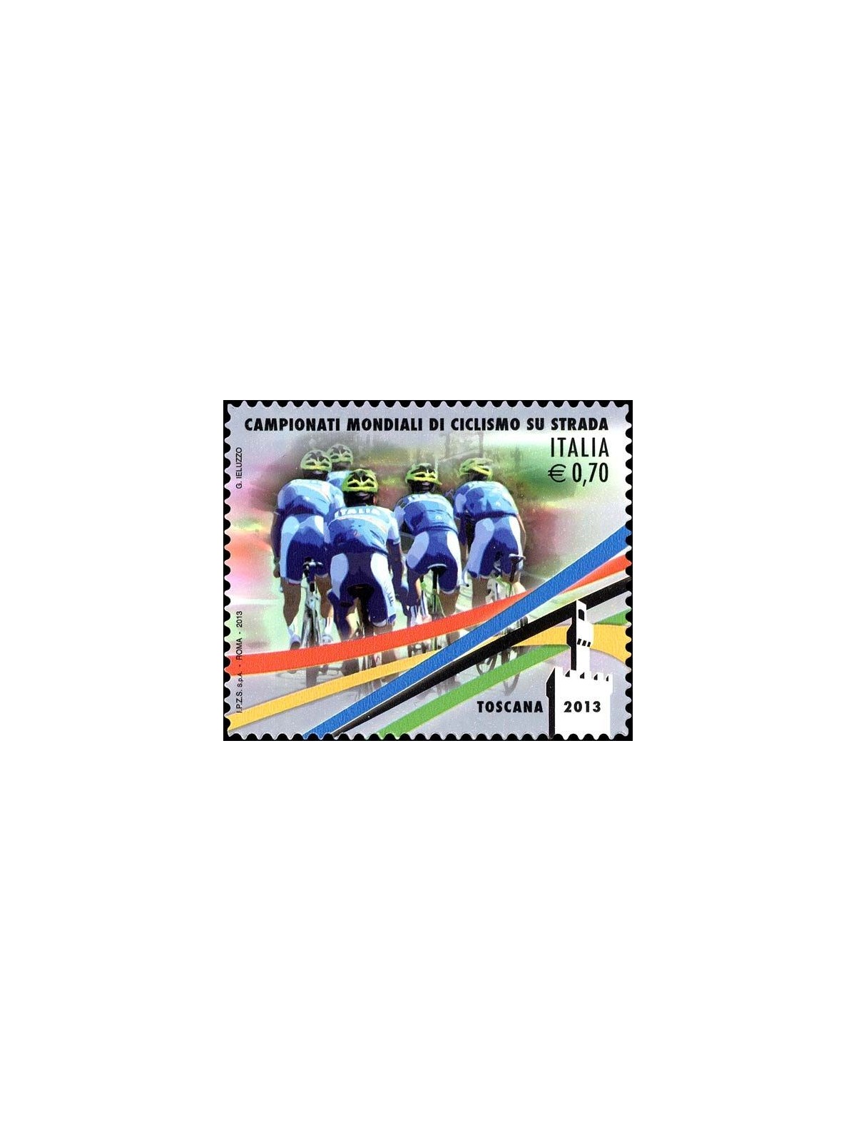 ITALIA 2013 Ciclismo su strada MNH**