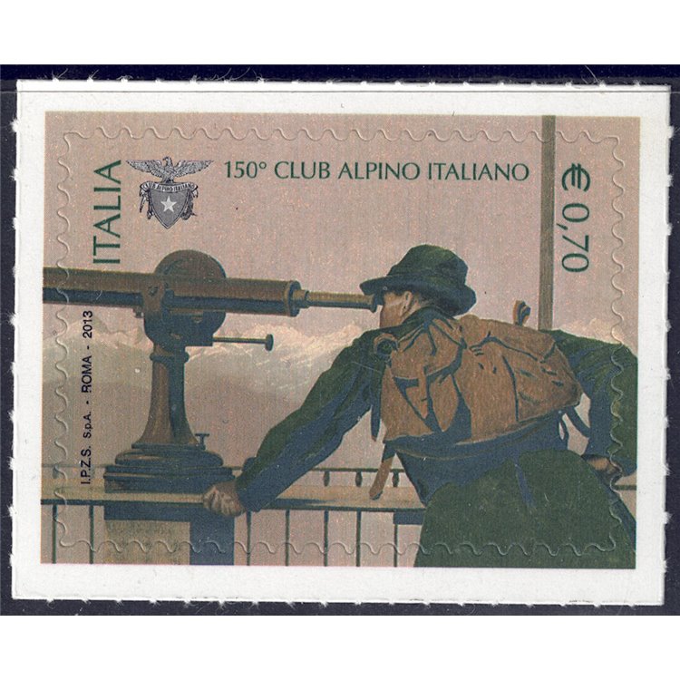 ITALIA 2013 Club Alpino Italiano MNH**