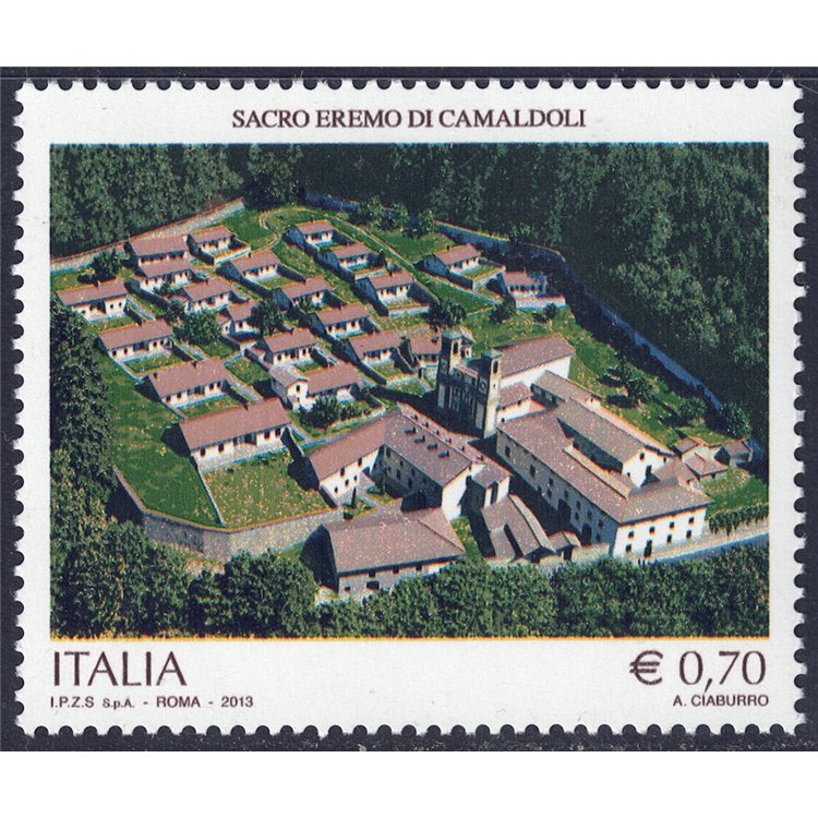 ITALY 2013 Sacred Hermitage of Camaldoli MNH**