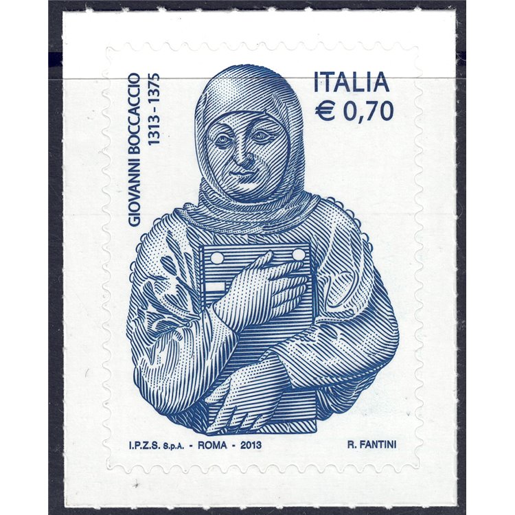ITALY 2013 Giovanni Boccaccio MNH**