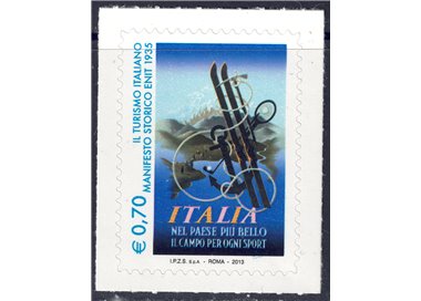 ITALIA 2013 Manifesto storico ENIT MNH**