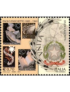 ITALY 2013 Paolo Paschetto MNH**