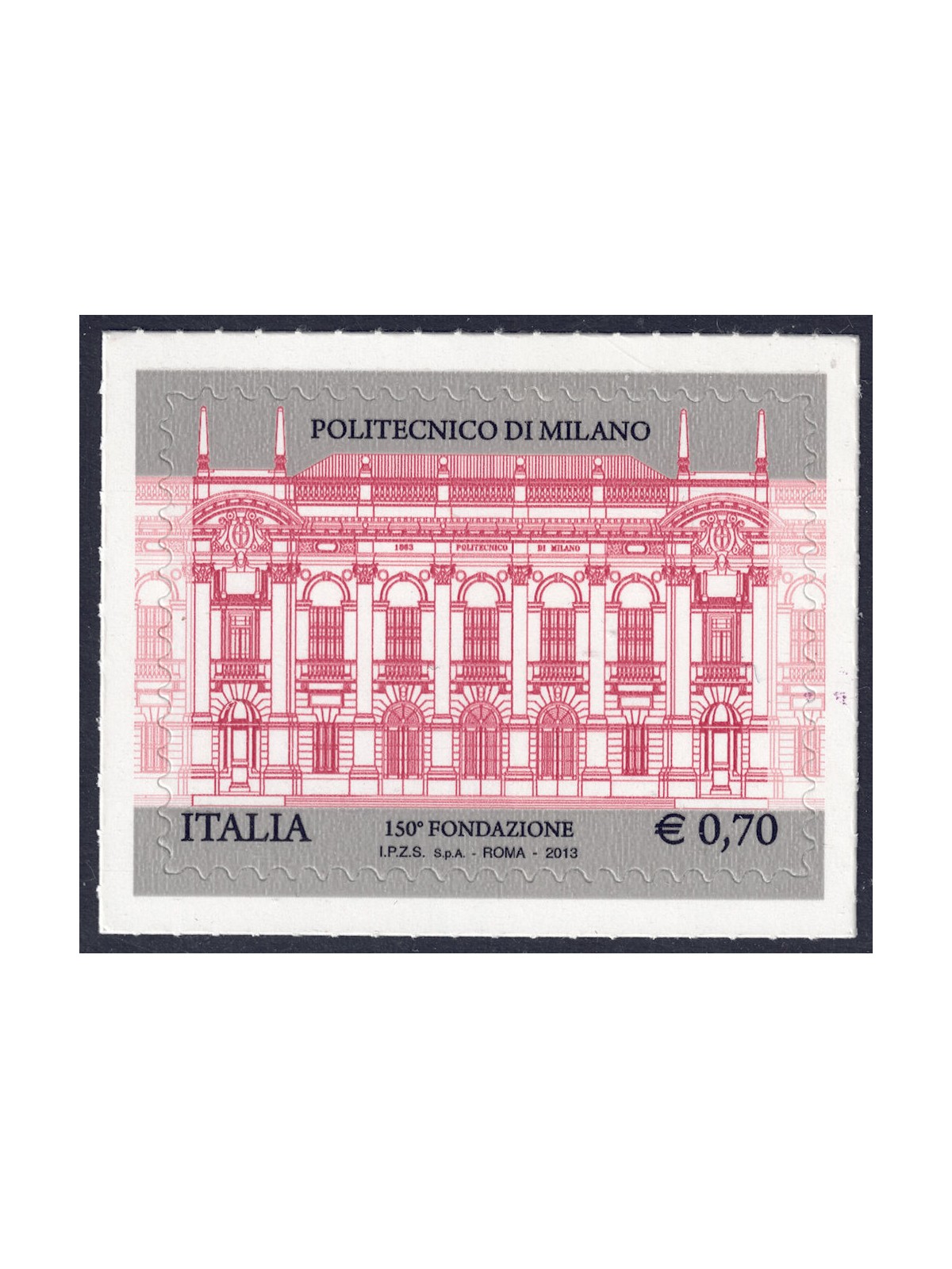 ITALIA 2013 Politecnico di Milano MNH**