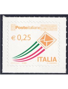 ITALIA 2013 Serie ordinaria € 0,25 MNH**