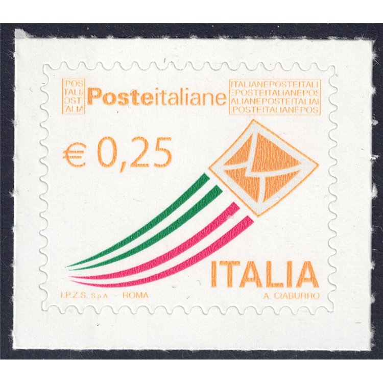 ITALY 2013 Ordinary series €0.25 MNH**