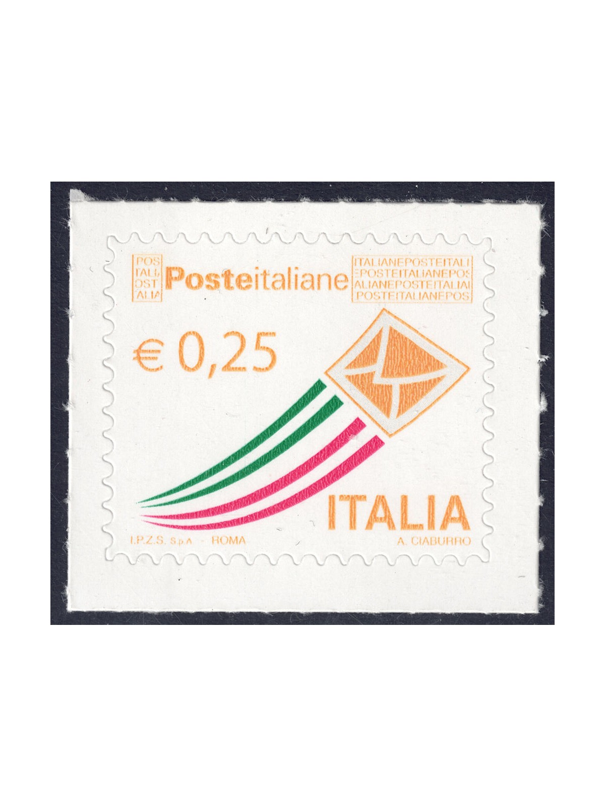 ITALY 2013 Ordinary series €0.25 MNH**