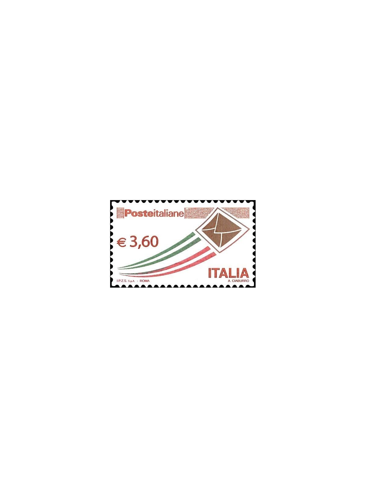 ITALY 2013 Ordinary series €3.60 MNH**