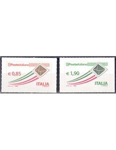 ITALIA 2013 Serie ordinaria 2v MNH**