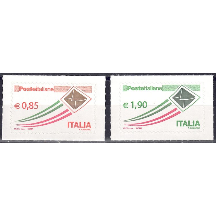 ITALIA 2013 Serie ordinaria 2v MNH**