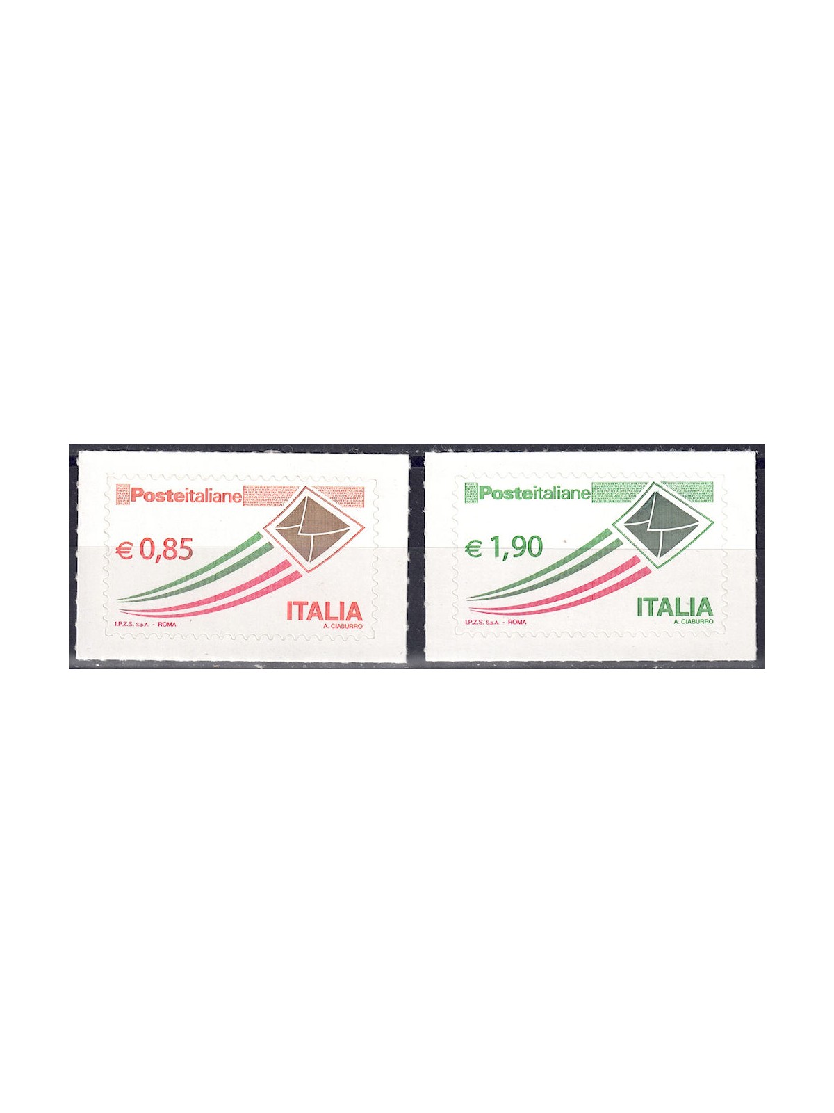 ITALIA 2013 Serie ordinaria 2v MNH**
