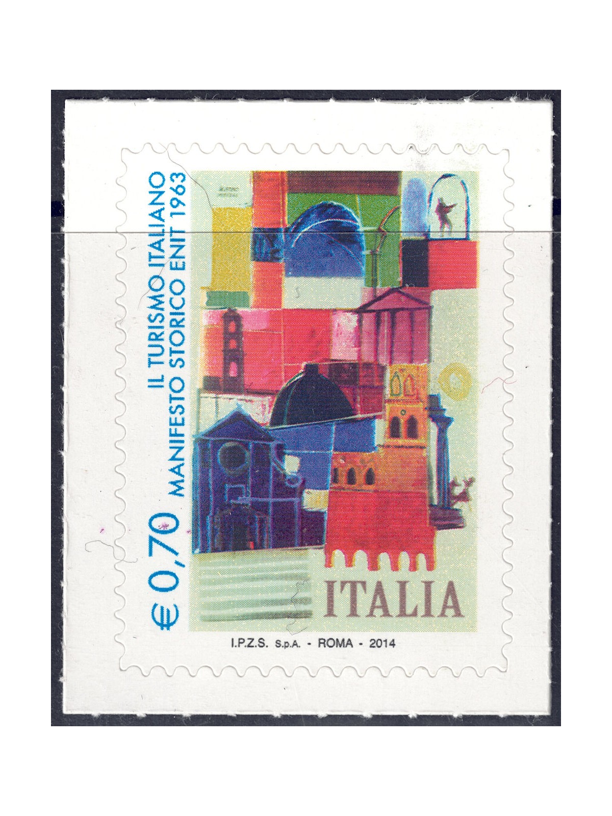 ITALY 2014 Historical poster ENIT MNH**