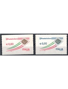 ITALIA 2014 Serie ordinaria 2v MNH**