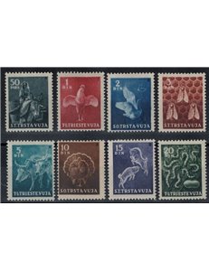 TRIESTE B 1950 Animali domestici 12v MNH**