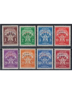 TRIESTE B 1952 Postage Due 8v MNH**