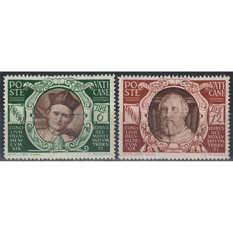 VATICAN 1946 Council of Trent, expressed 2v MH*