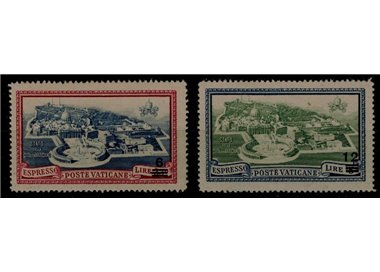 VATICANO 1946 Espressi soprastampati 2v MNH**