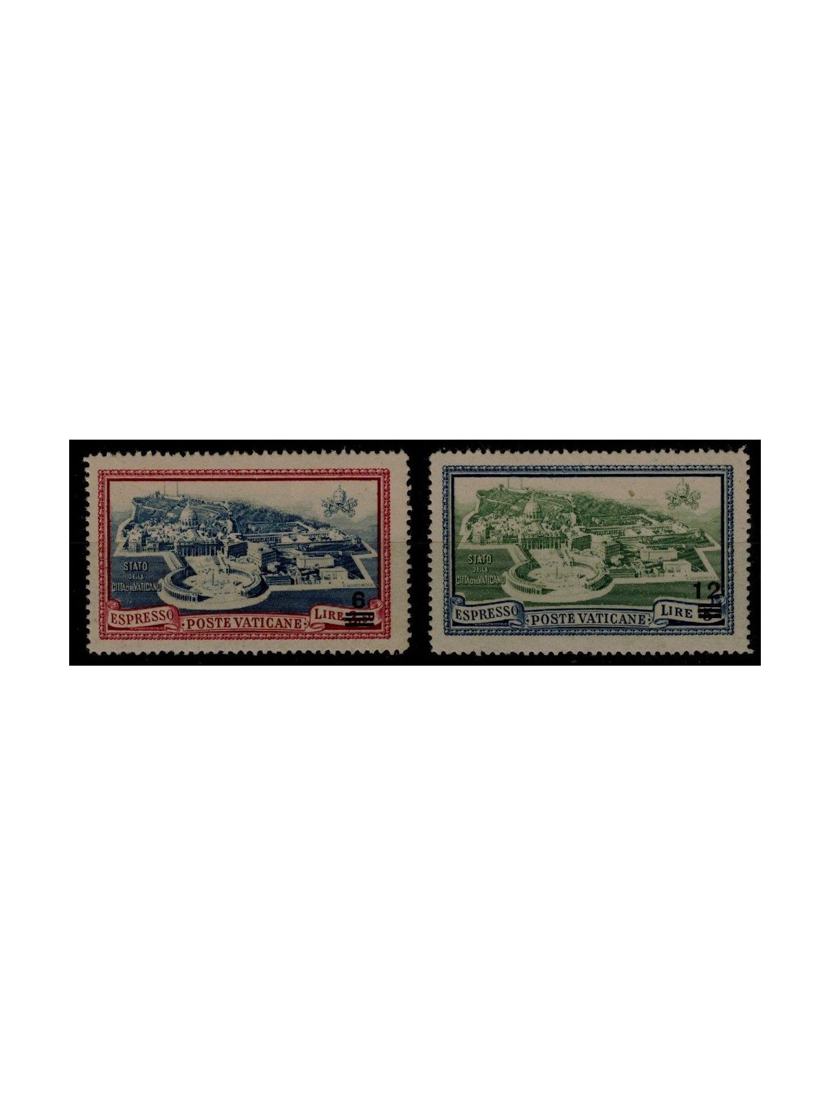VATICAN 1946 Express overprinted 2v MNH**