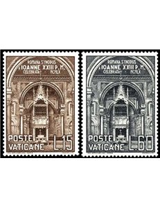 VATICAN 1960 Diocesan Synod 2v MNH**