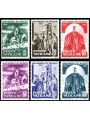 VATICANO 1960 Anno mondiale del rifugiato 6v MNH**